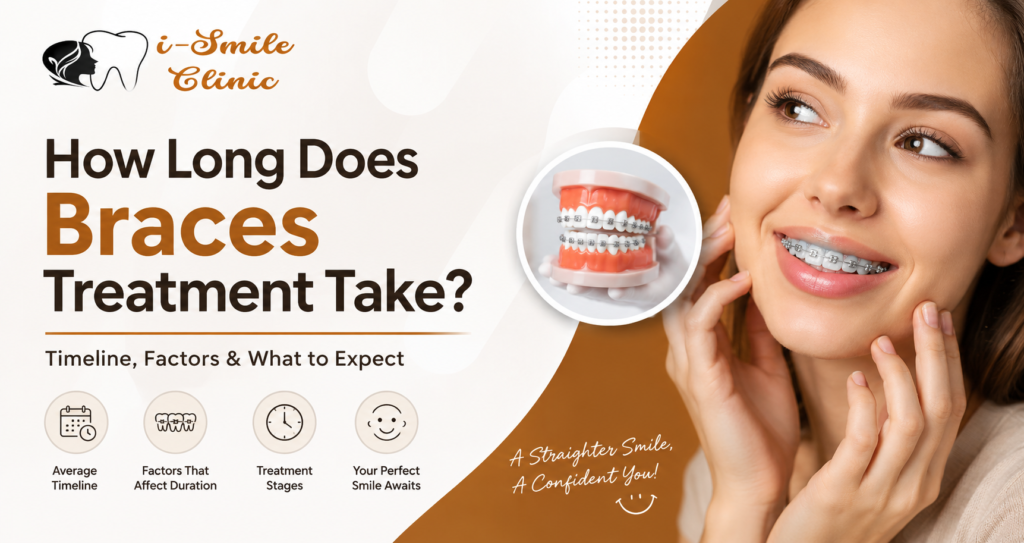 How Long Does Braces Treatment Take? | I-Smile Clinic